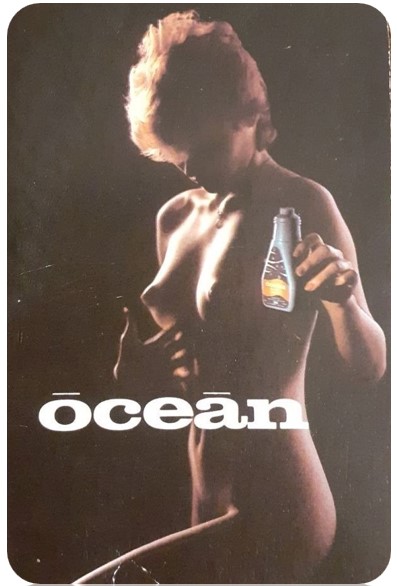Akt kártyanaptár (1984) Caola/Óceán 